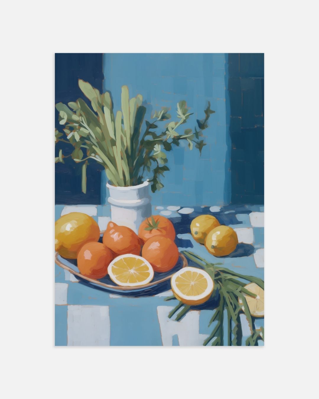 Citrus en kruiden Poster