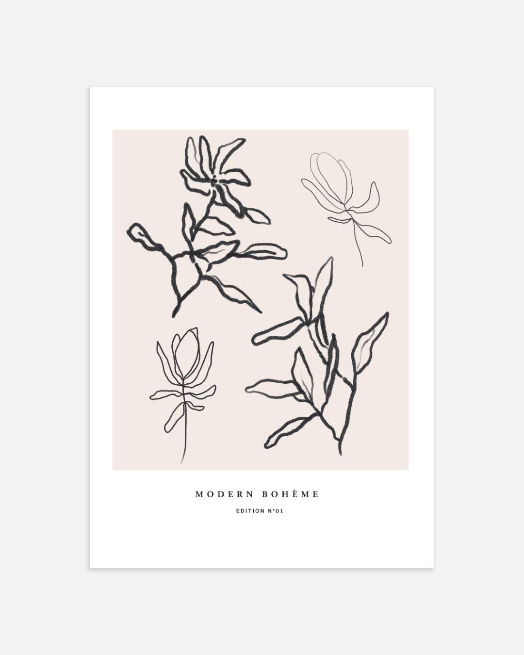 Grafische botanica Poster