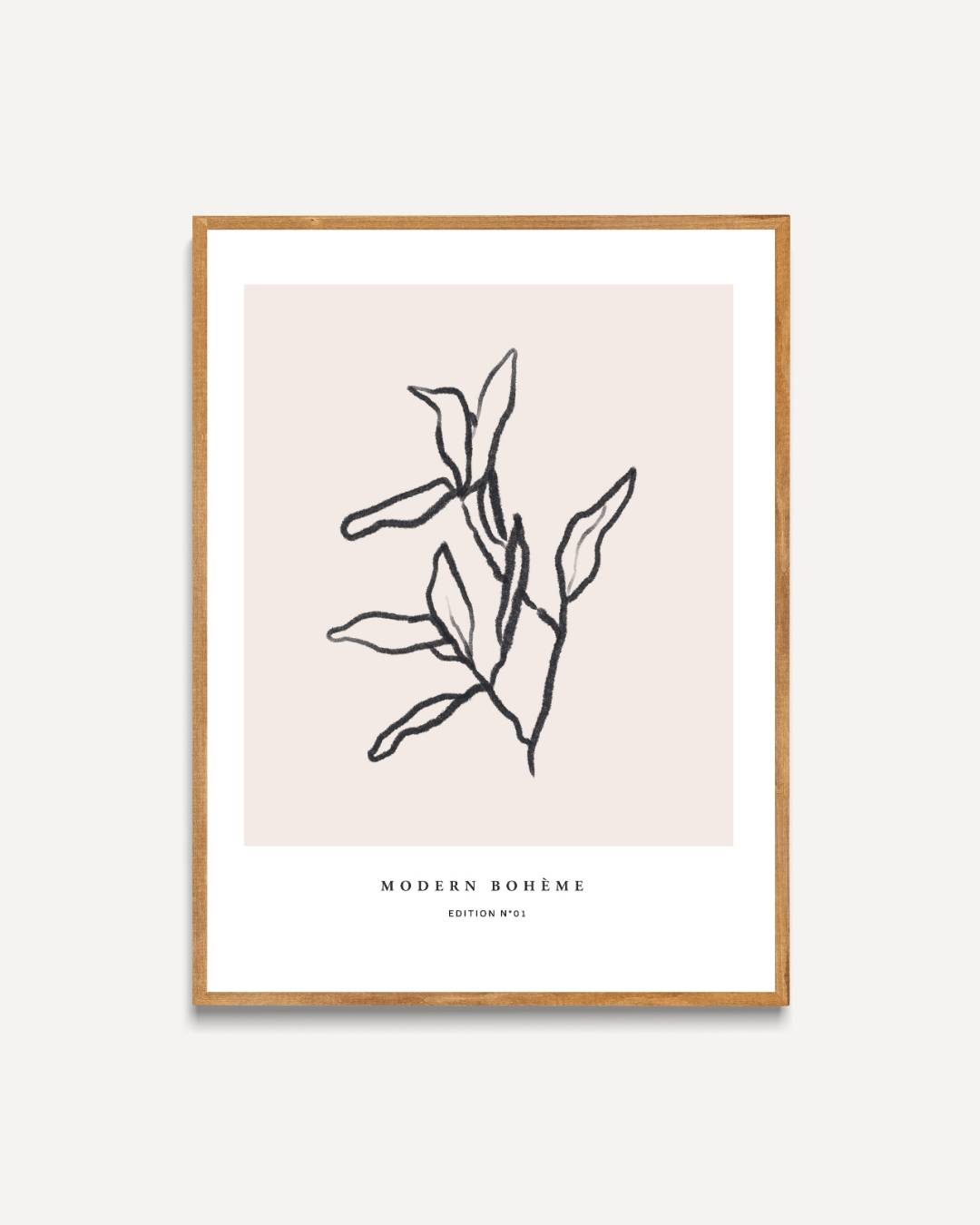 Boho nature Poster