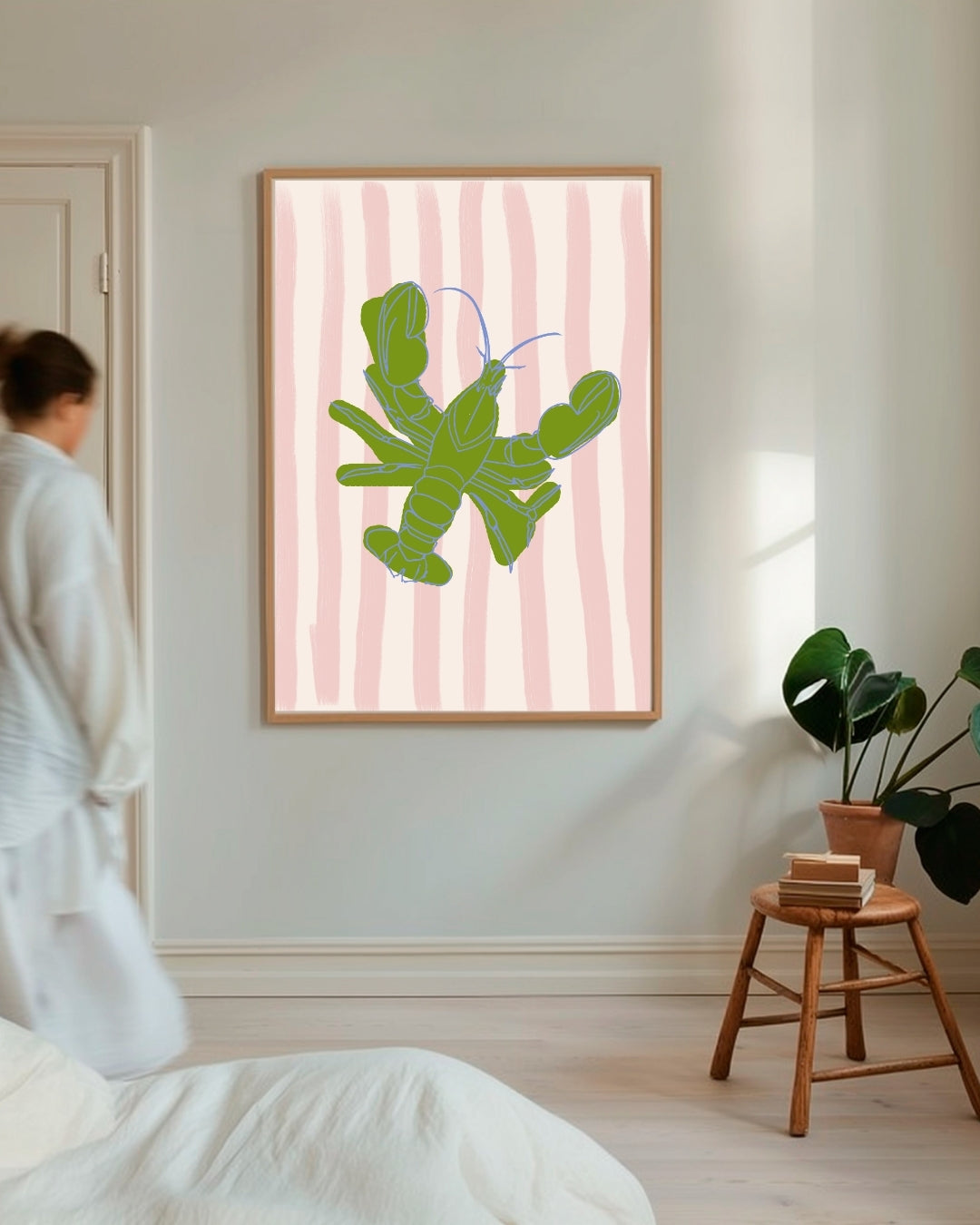 Groene Kreeft Poster