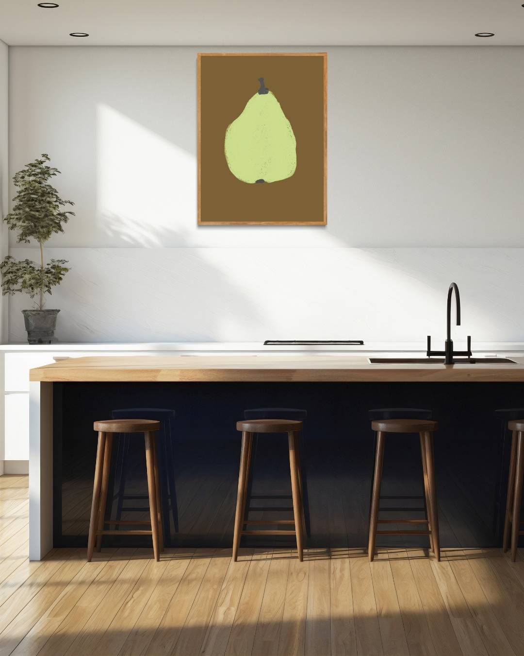 Peer illustratie Poster