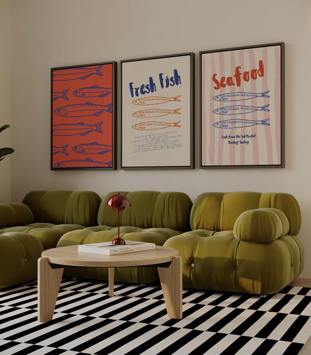 Visuele ode aan de zee Kunstwerk-canvas-dibond-plexiglas-wanddecoratie-WallArtistic