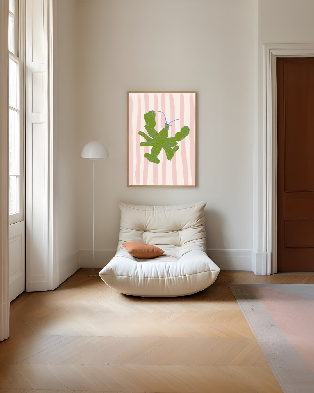 Groene Kreeft Poster