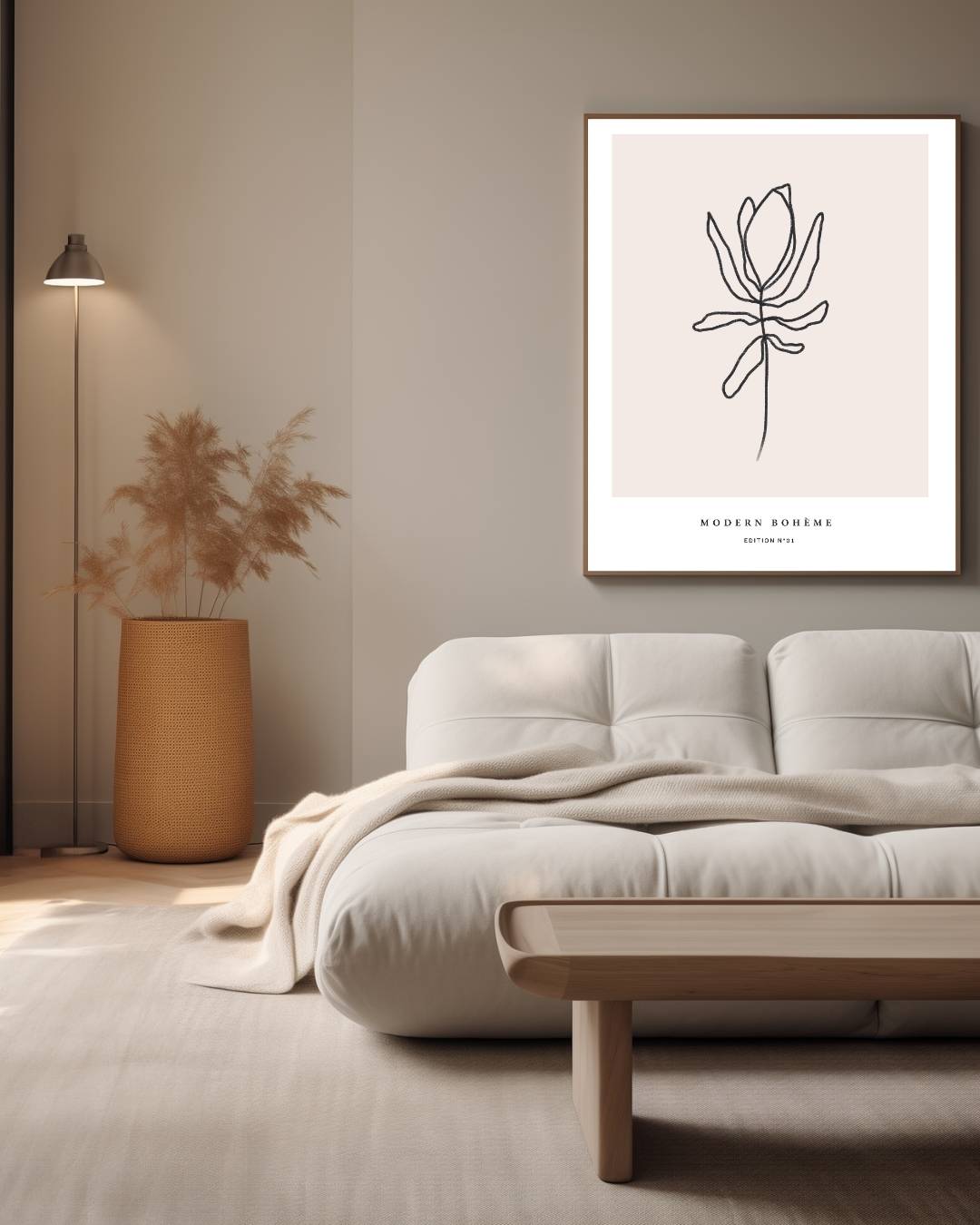 Elegant bloom Poster