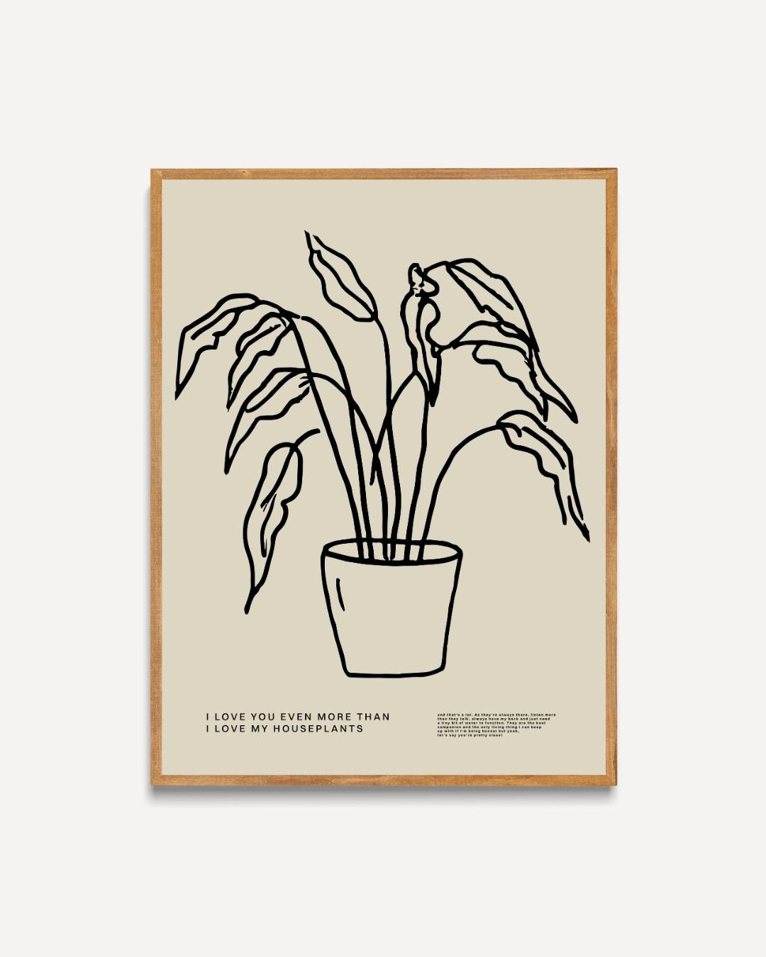 Kamerplant Poster