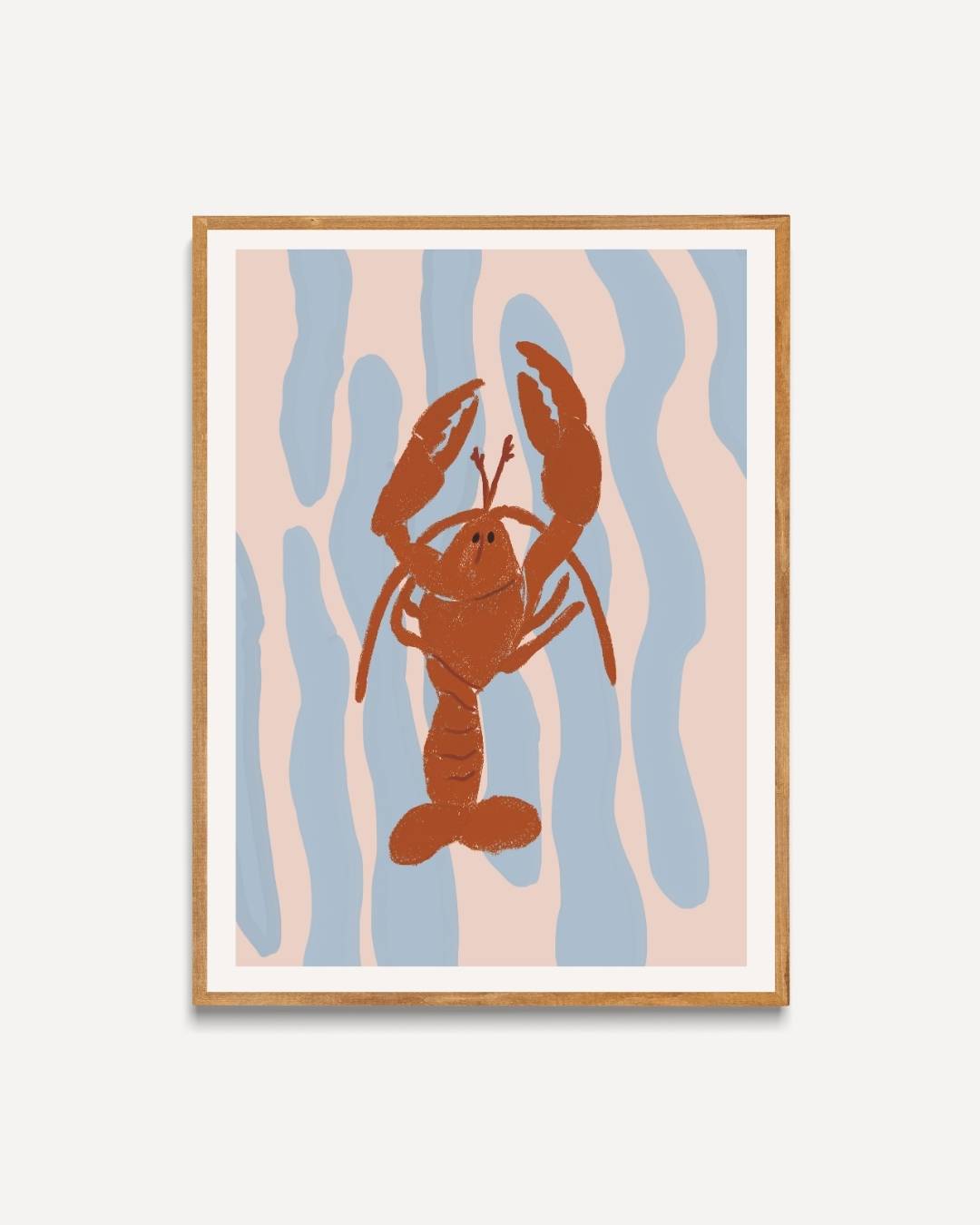 Kreeft in beweging Poster