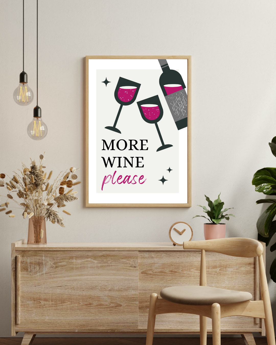 More wine please Poster