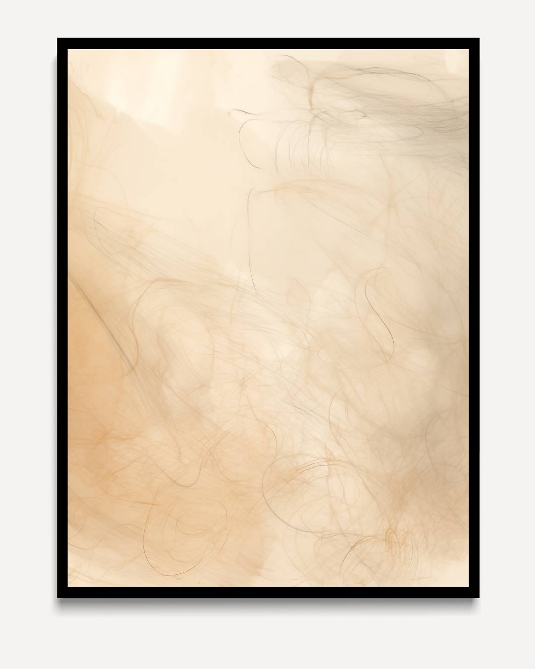 Light lines in sand color