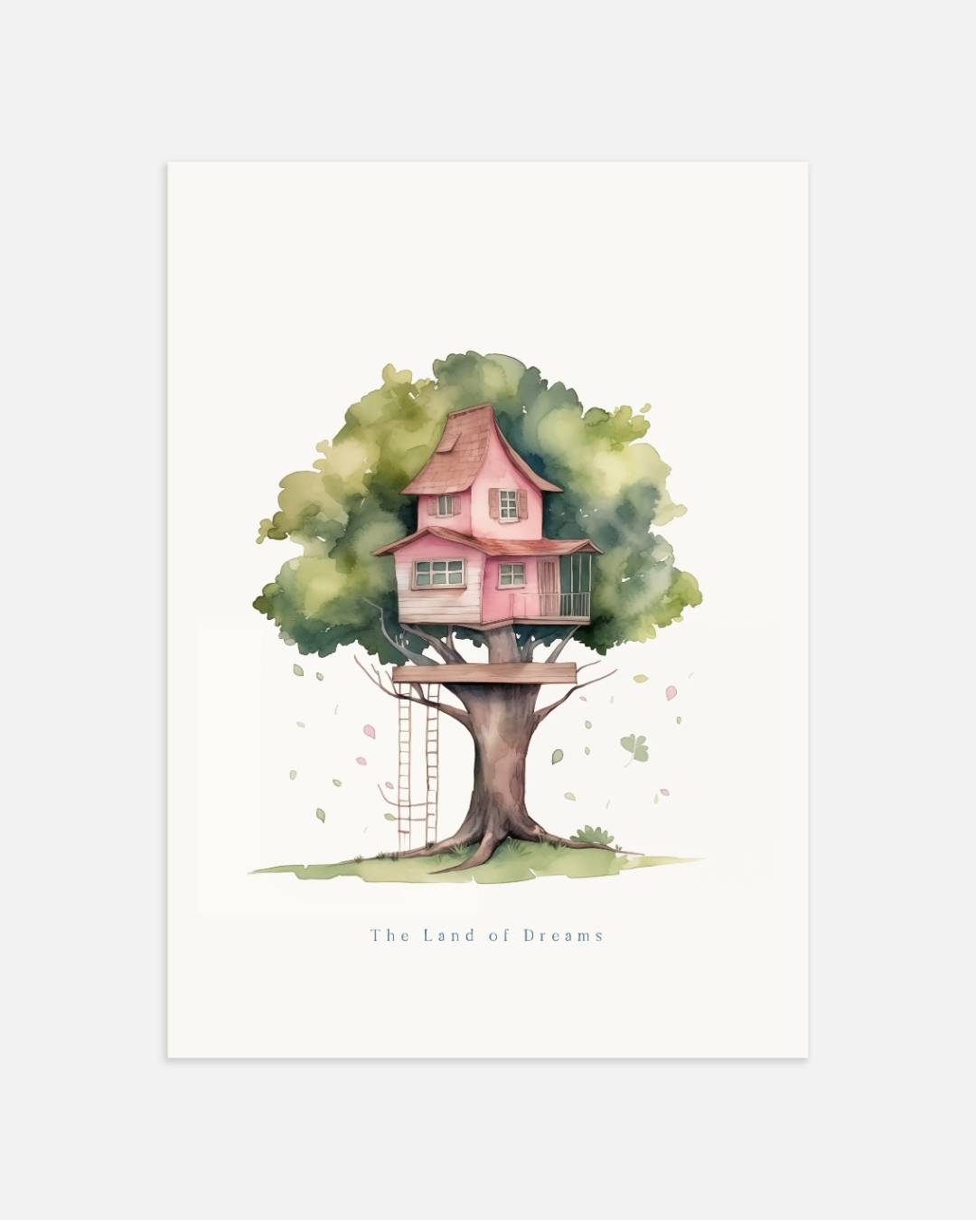 Dromenland boomhut Poster