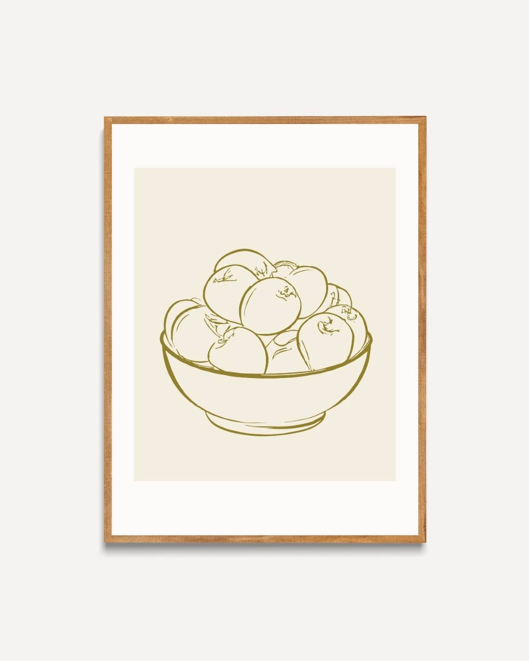 Kom met appels Poster