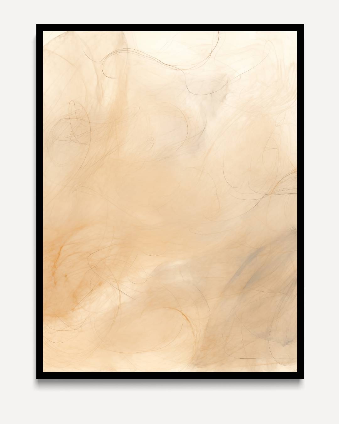 Warme abstracte fluistering