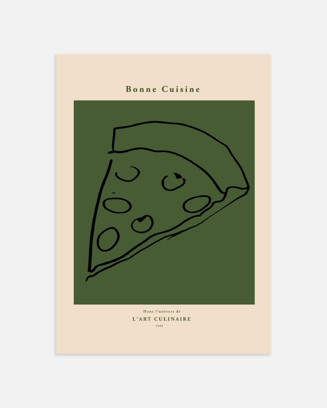 Bonne Cuisine Poster