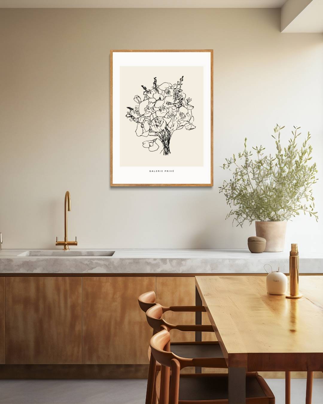 Bloemrijk boeket Poster