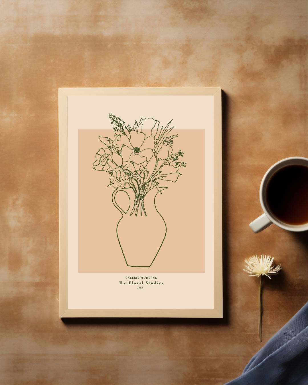 Vintage botanische tekening Poster