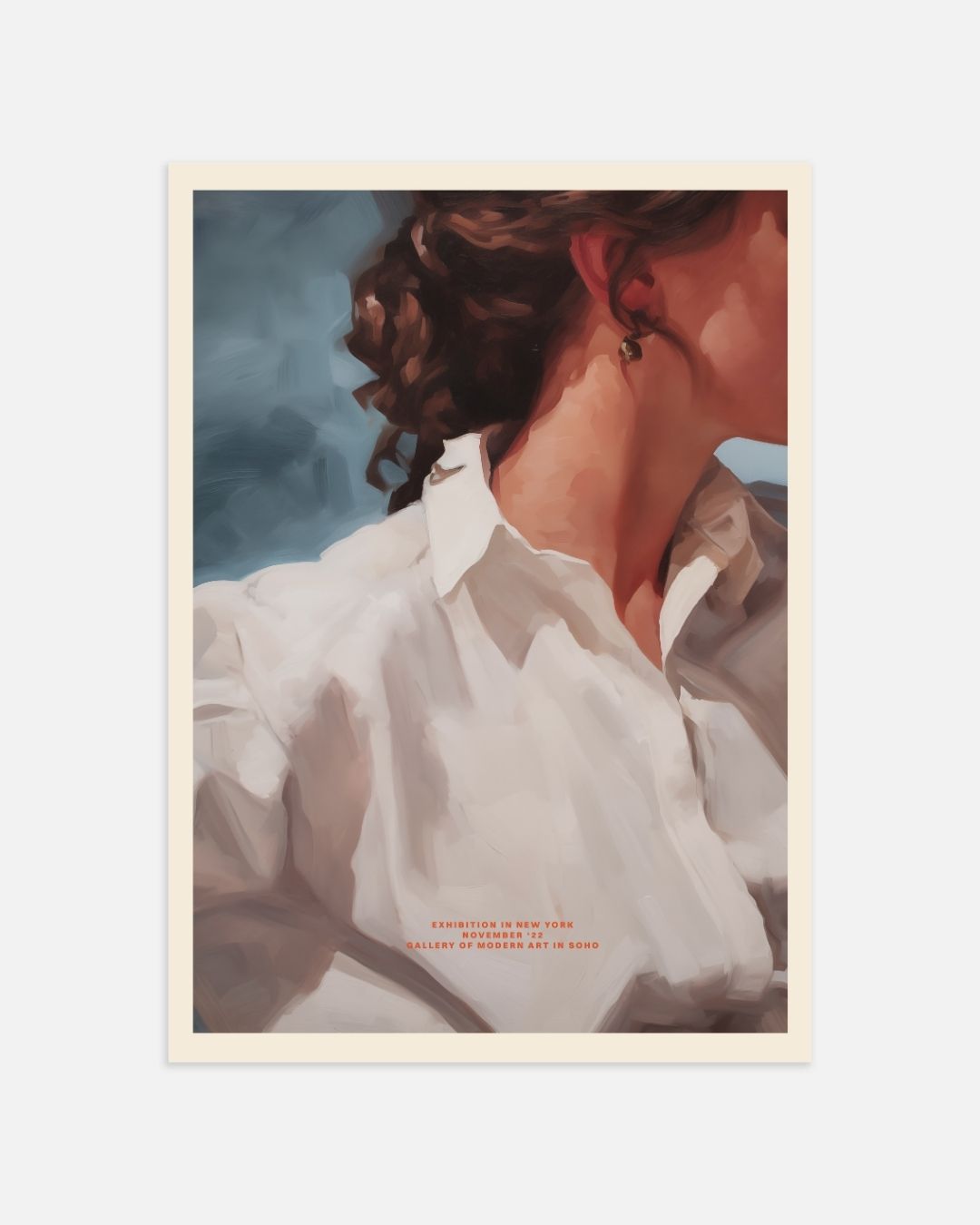 Verfijnde vrouw Poster