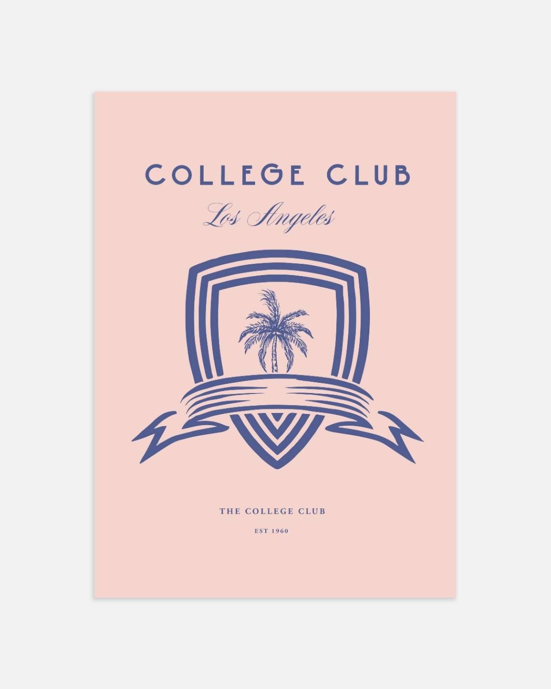 College Club Los Angeles Poster