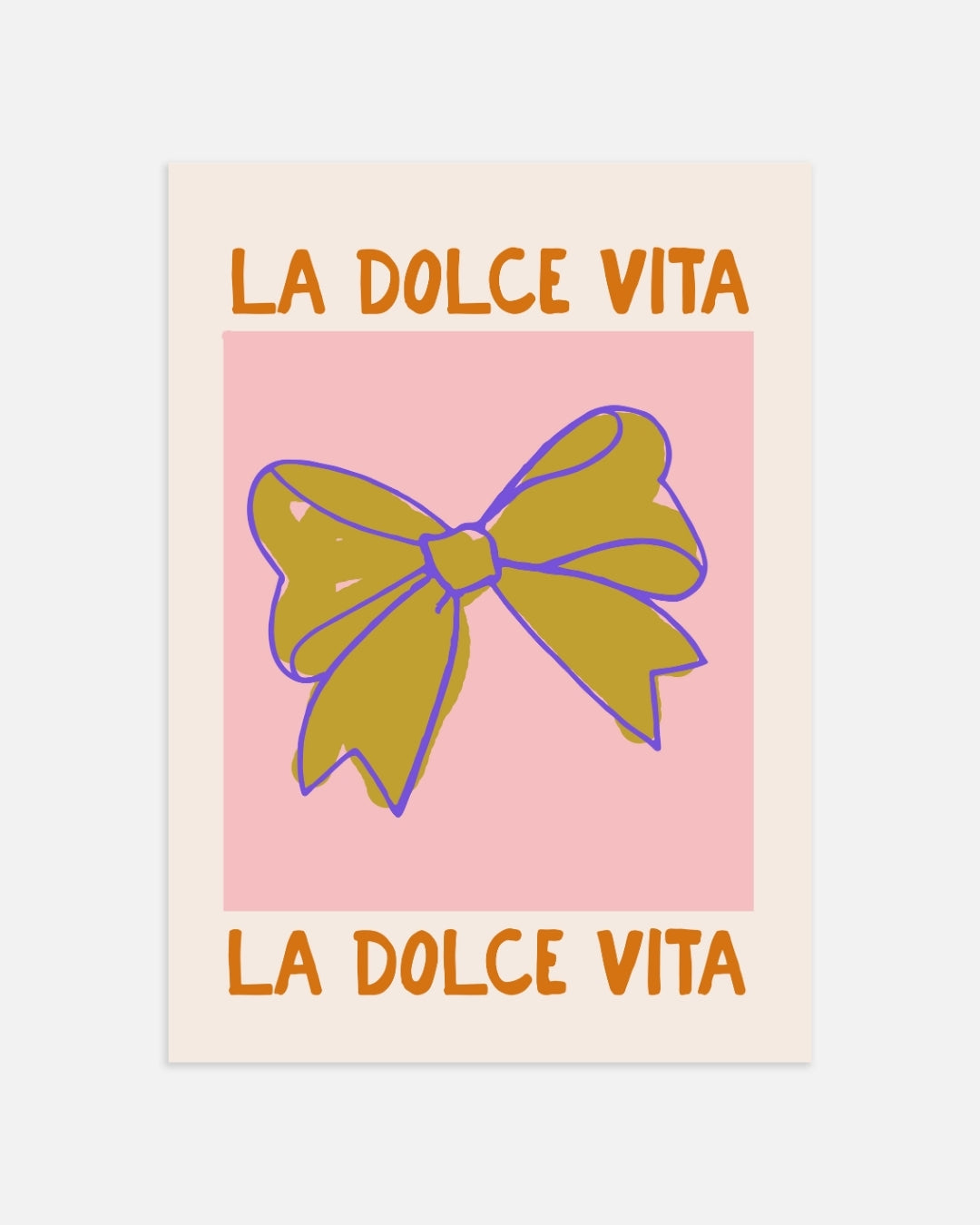 La Dolce Vita Strik Poster