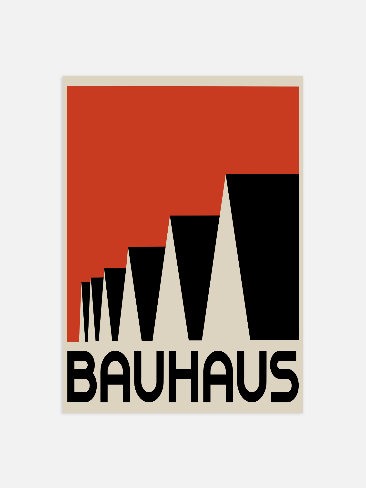 Bauhaus home Poster