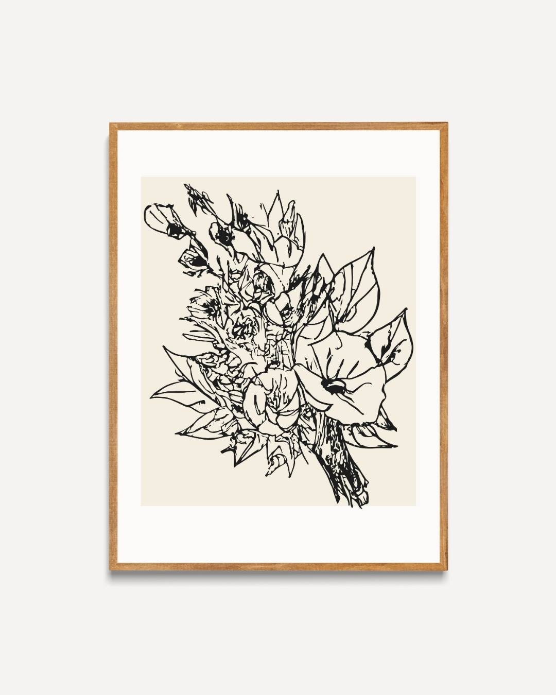 Bloemenboeket Poster
