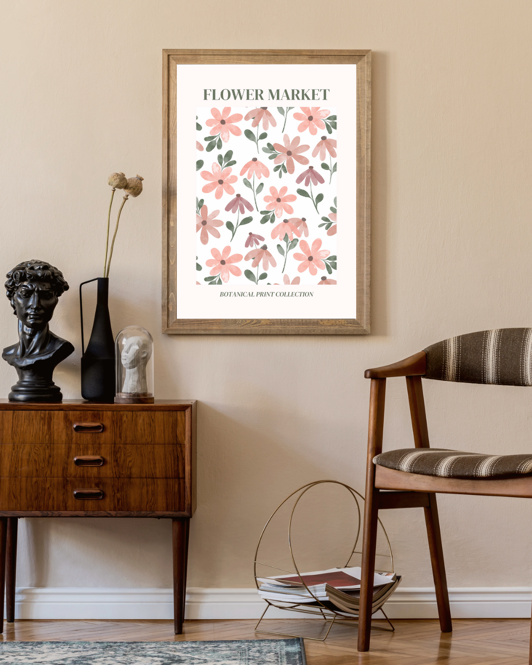 Flower market Poster