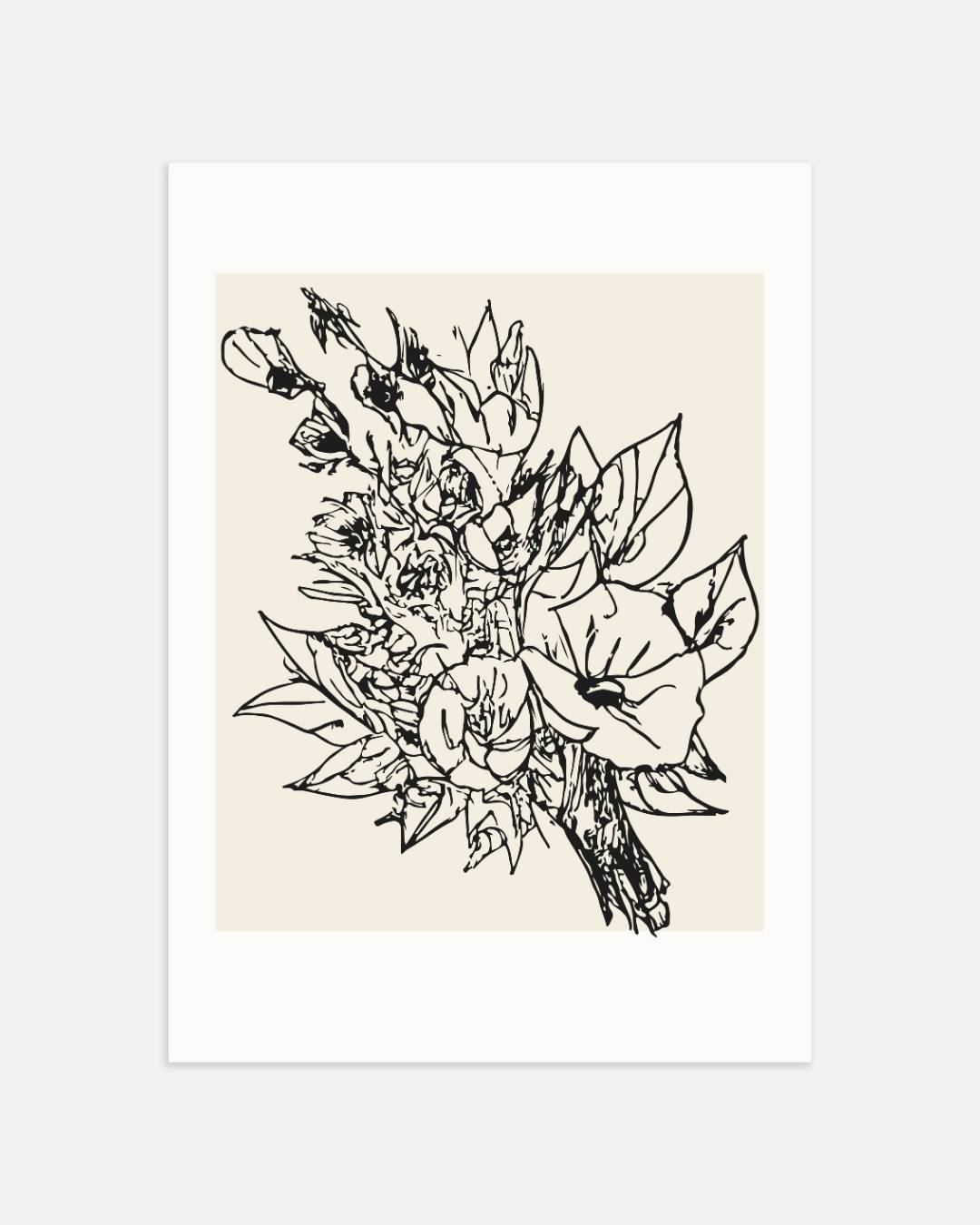 Bloemenboeket Poster