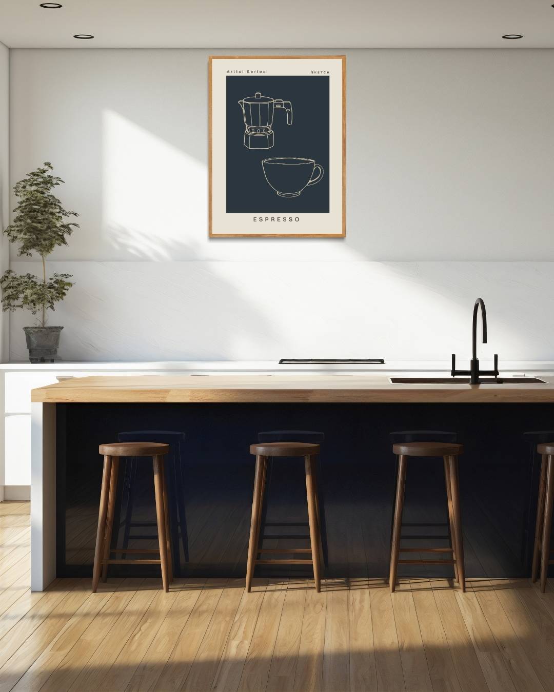 Espresso moka pot Poster