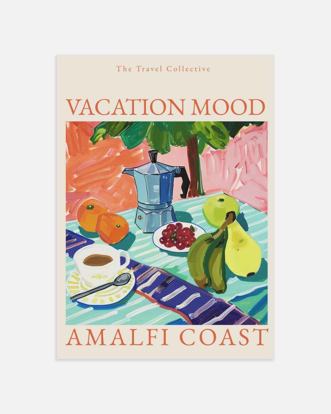 Vacation Mood Amalfi Coast Poster