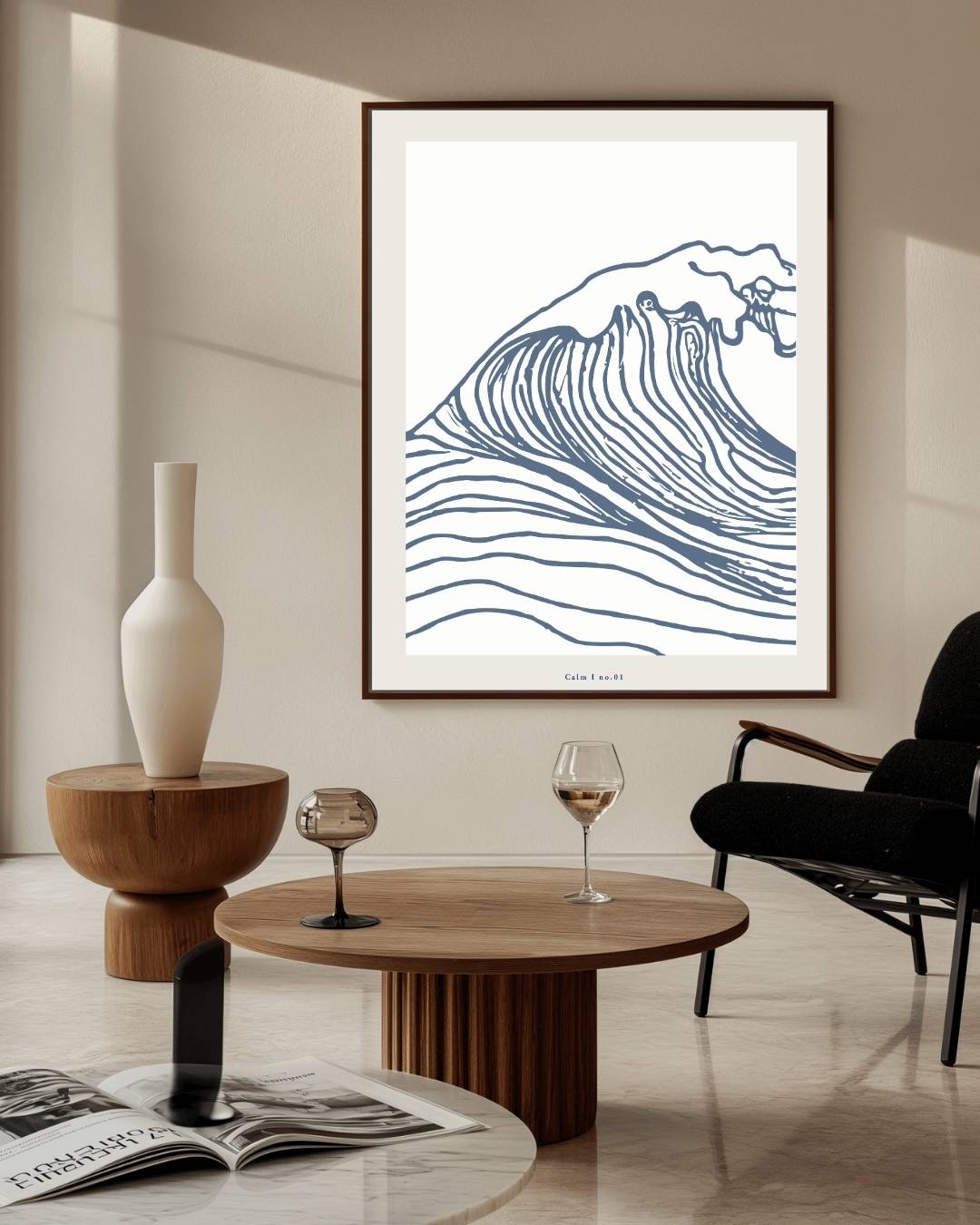 Hoge golf abstract Poster