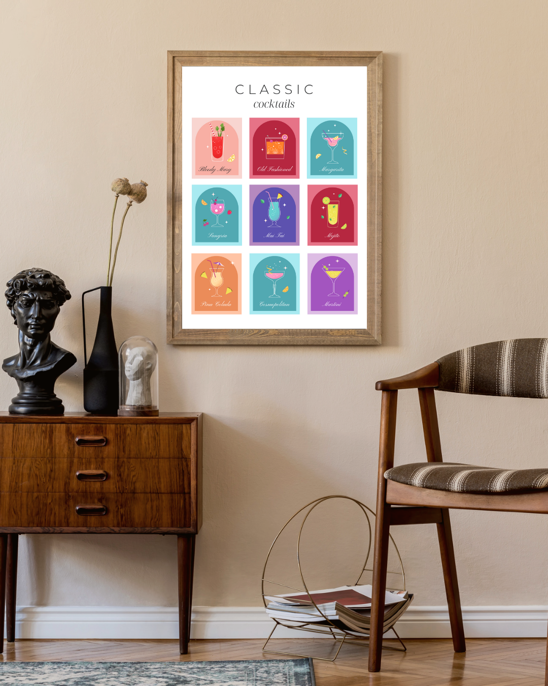 Classic cocktails Poster