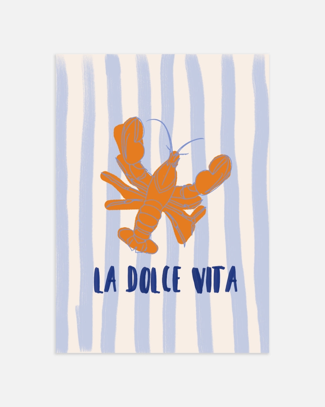 La Dolce Vita Kreeft Poster