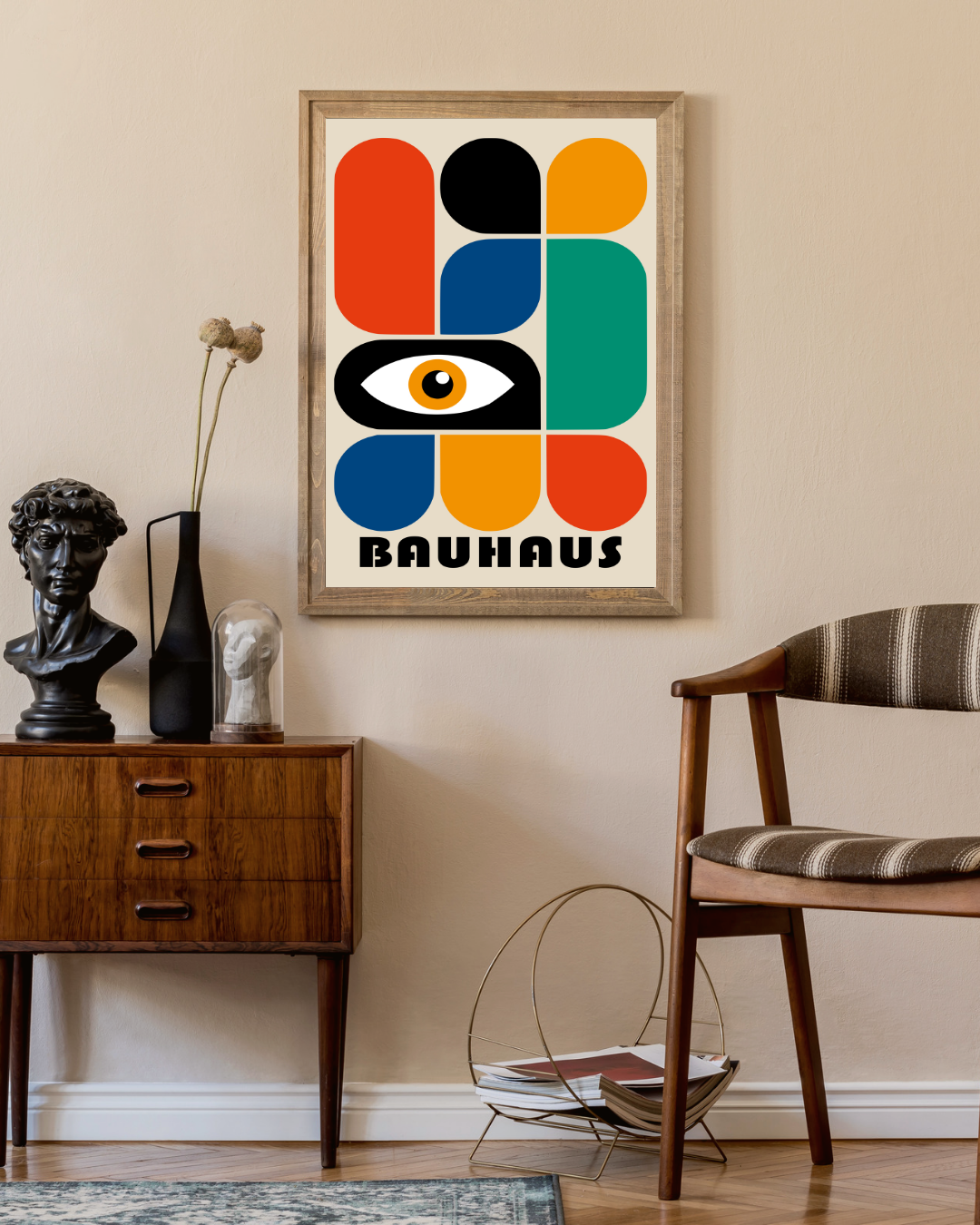 Bauhaus black eye Poster