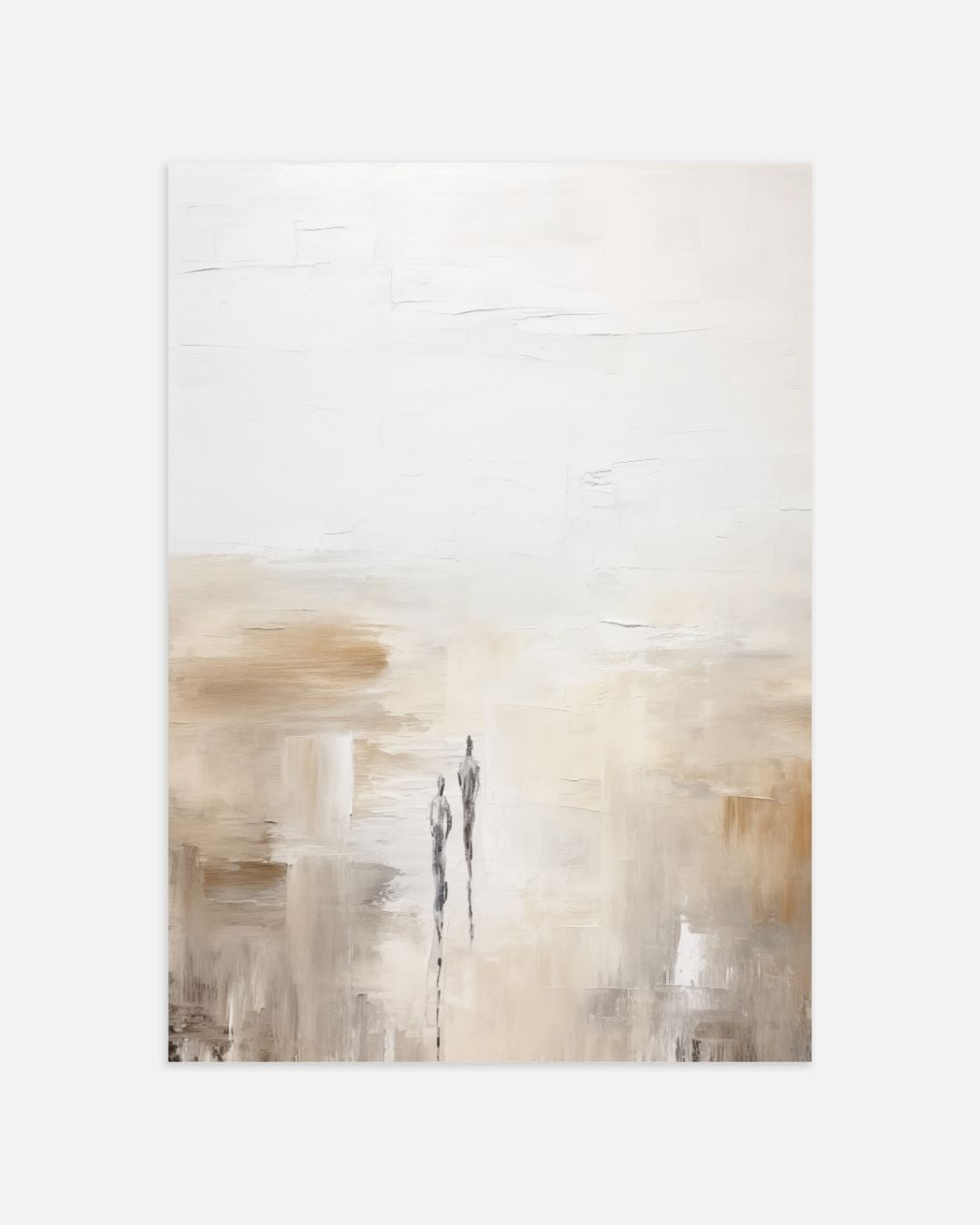 Verstilde abstractie Posterset