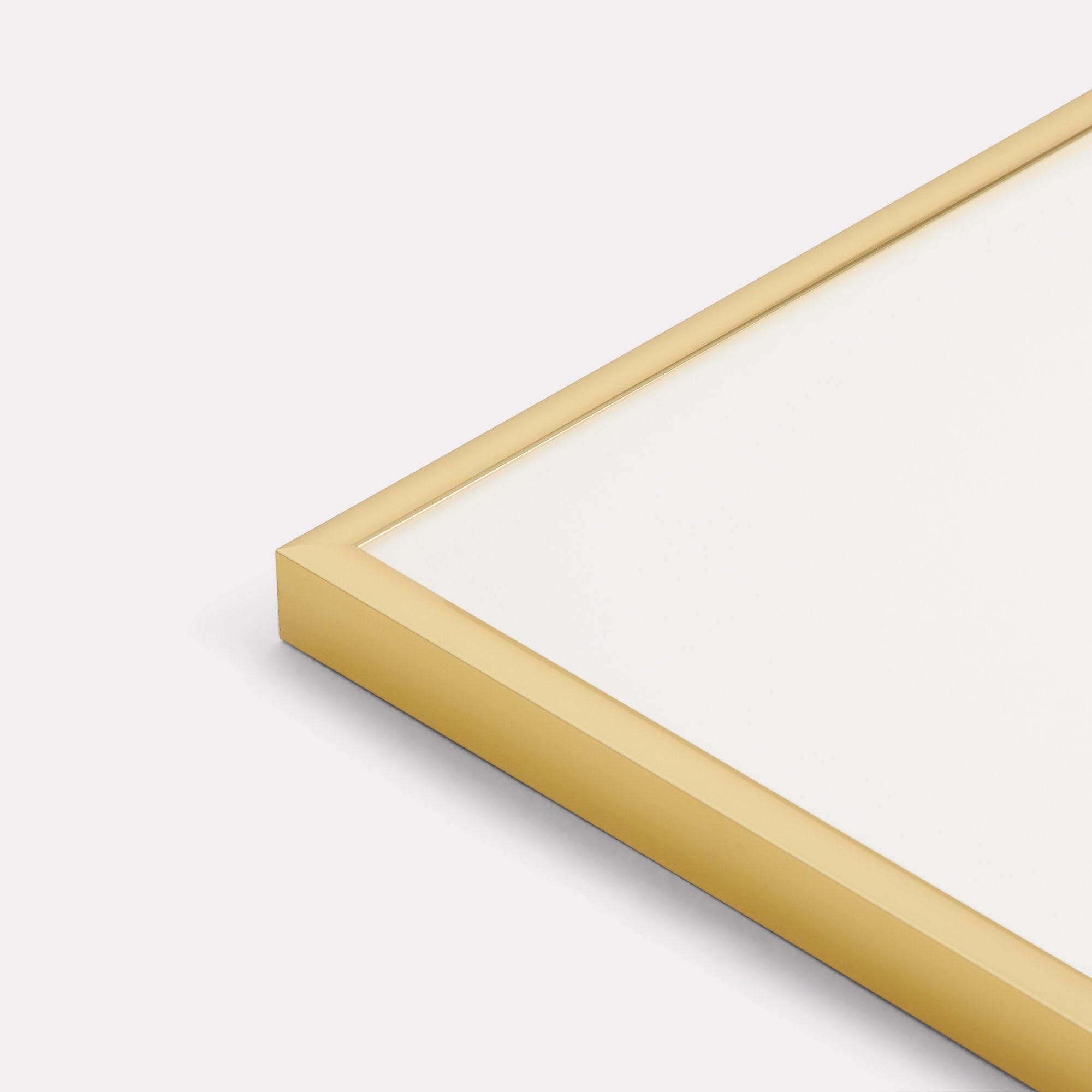 Wissellijst aluminium lijst goud glans