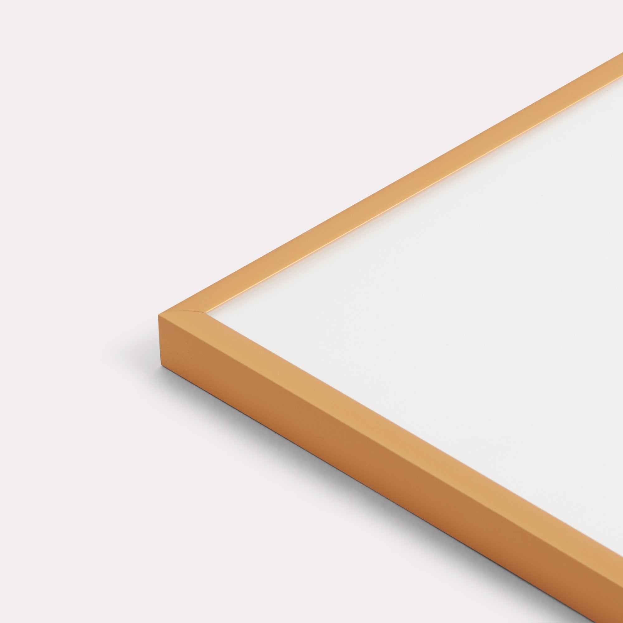 Wissellijst aluminium lijst goud mat