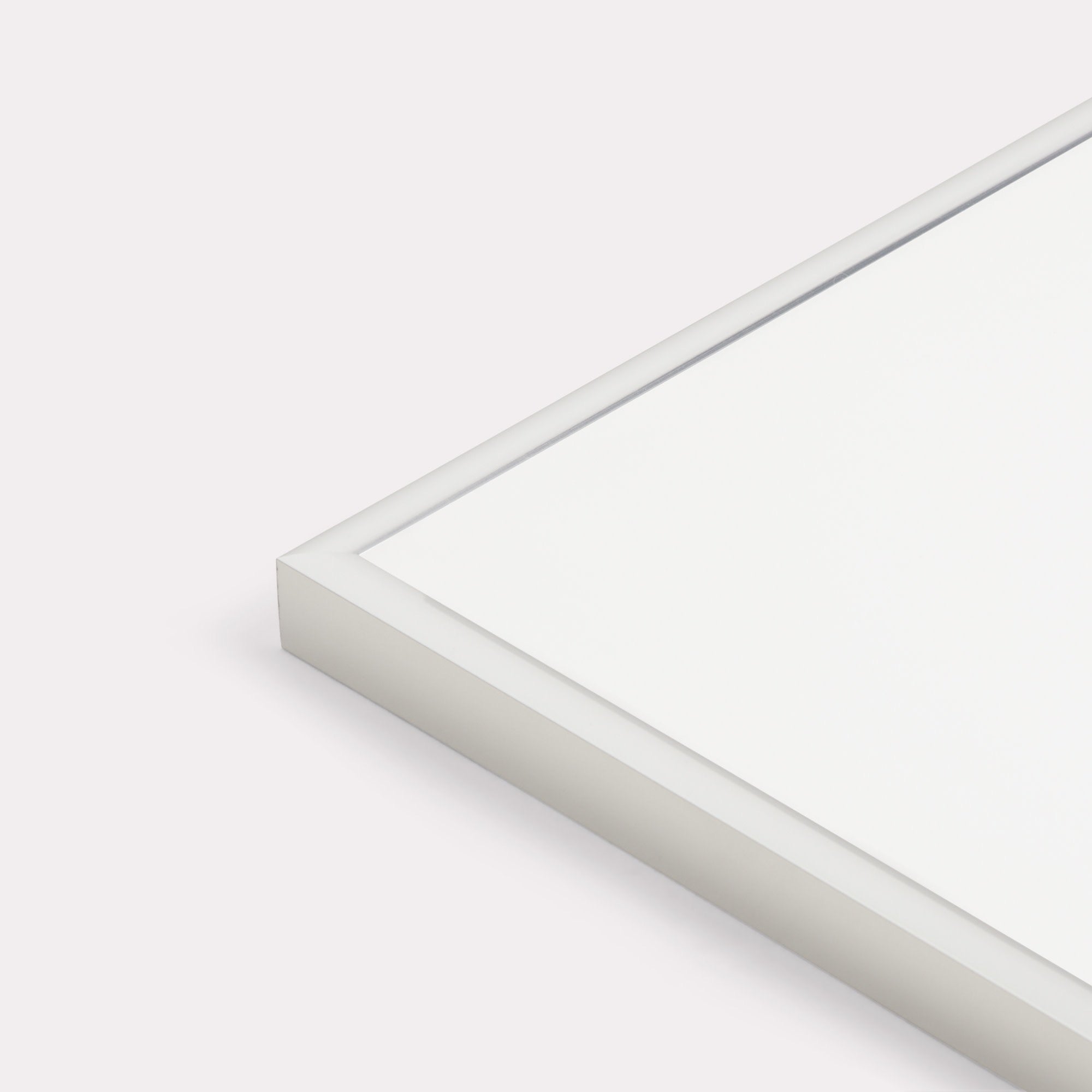 Wissellijst aluminium lijst zilver glans