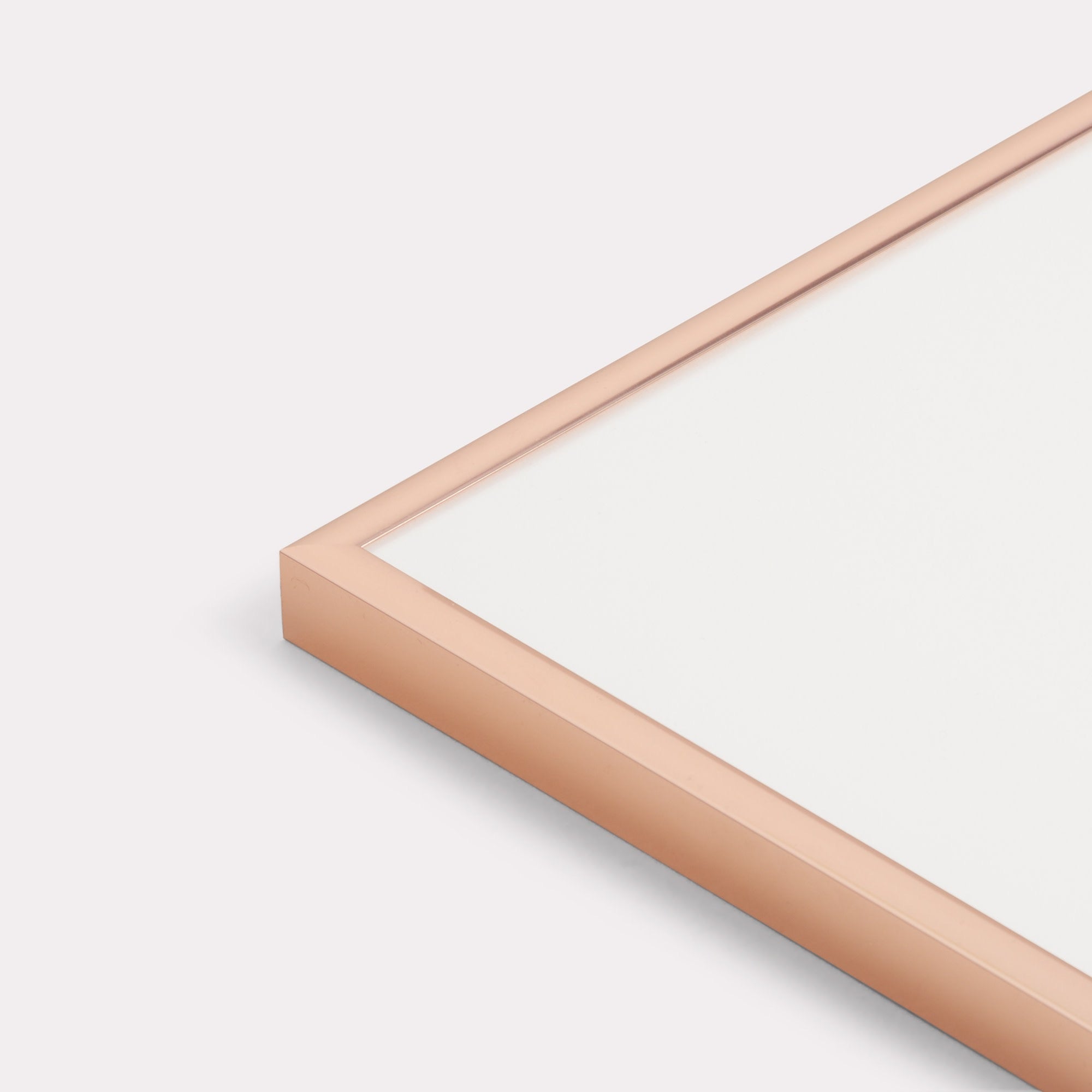 Wissellijst aluminium lijst roségoud glans