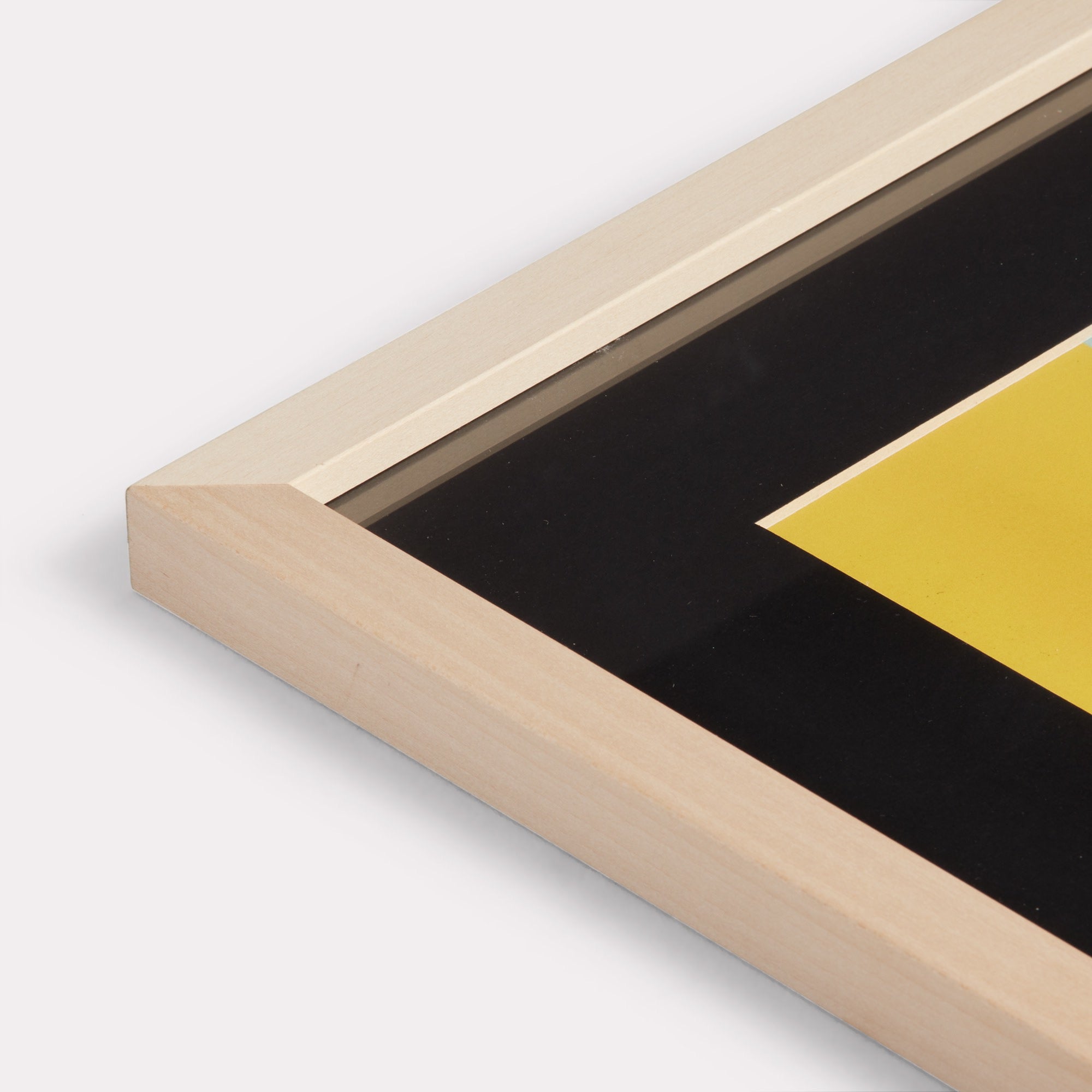 Wissellijst aluminium lijst blauw mat