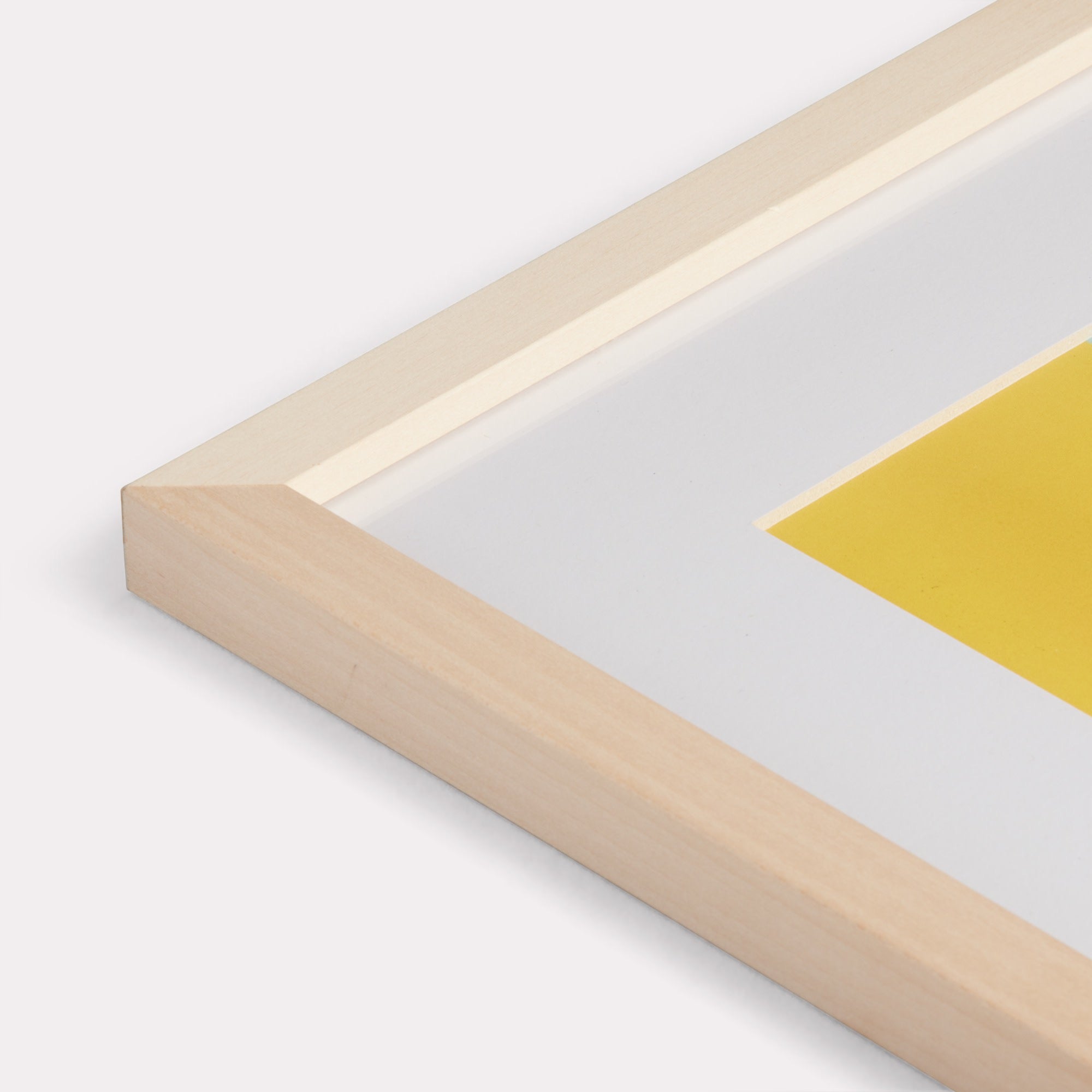 Aluminiumrahmen, mattblau