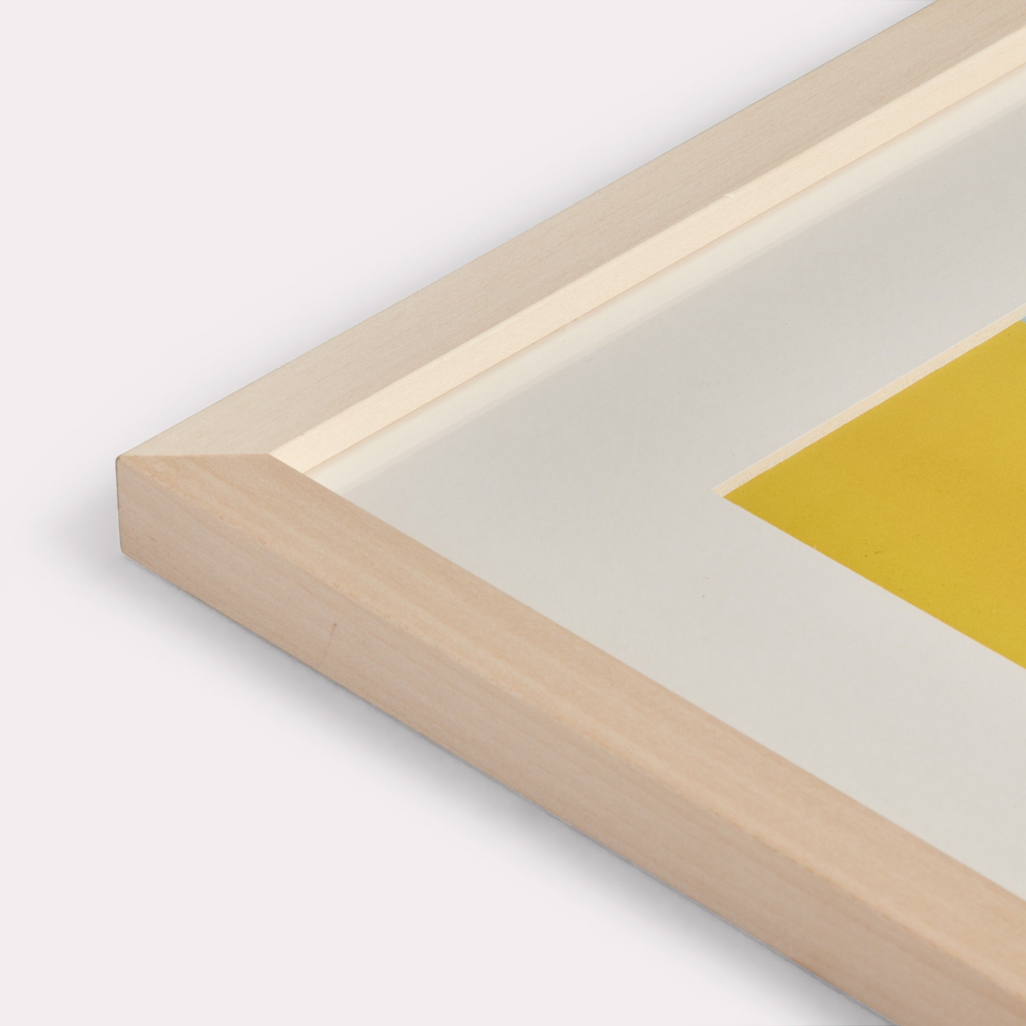 Aluminiumrahmen, mattblau