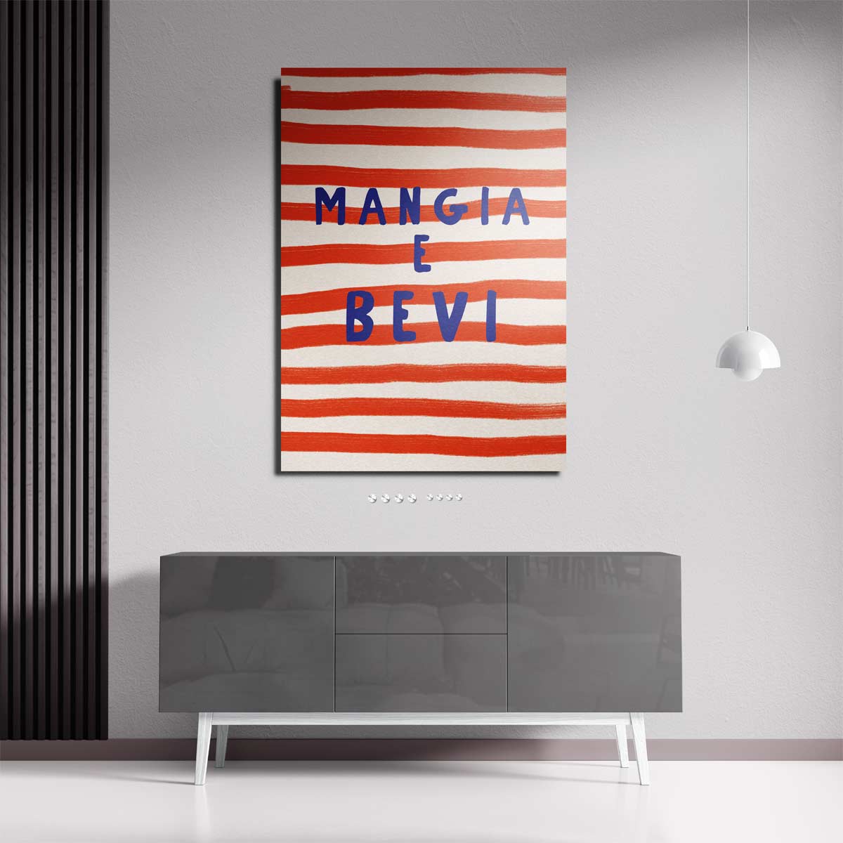 Mangia e bevi Kunstwerk-canvas-dibond-plexiglas-wanddecoratie-WallArtistic