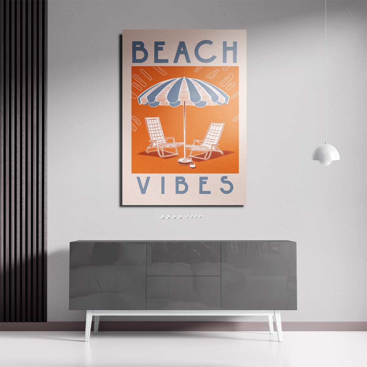 Beach vibes Kunstwerk-canvas-dibond-plexiglas-wanddecoratie-WallArtistic
