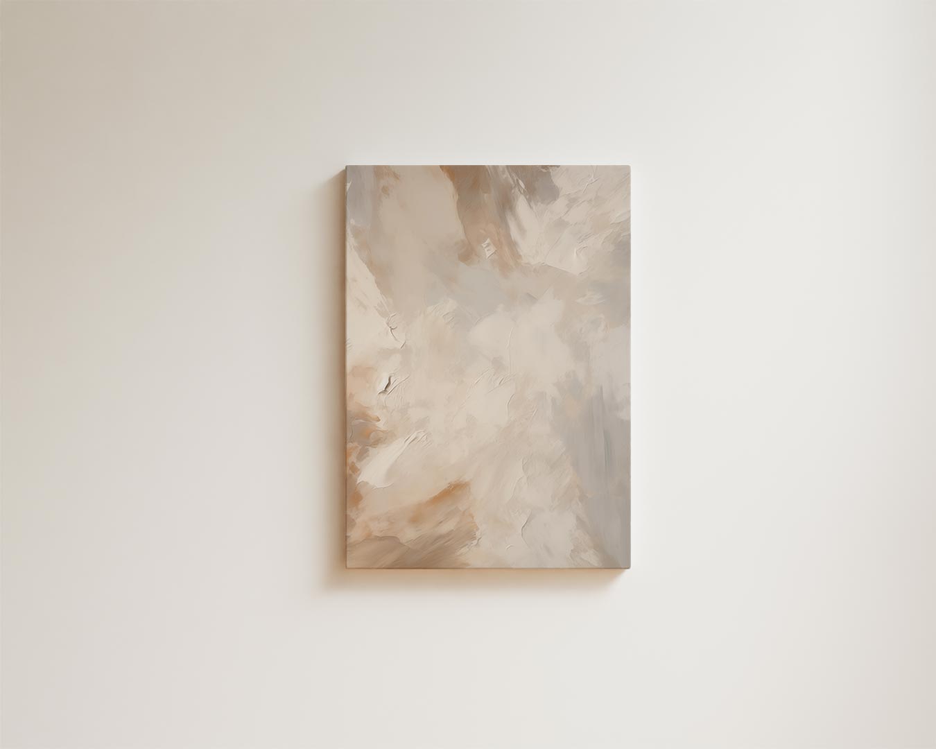 Erdtöne in fließender Komposition