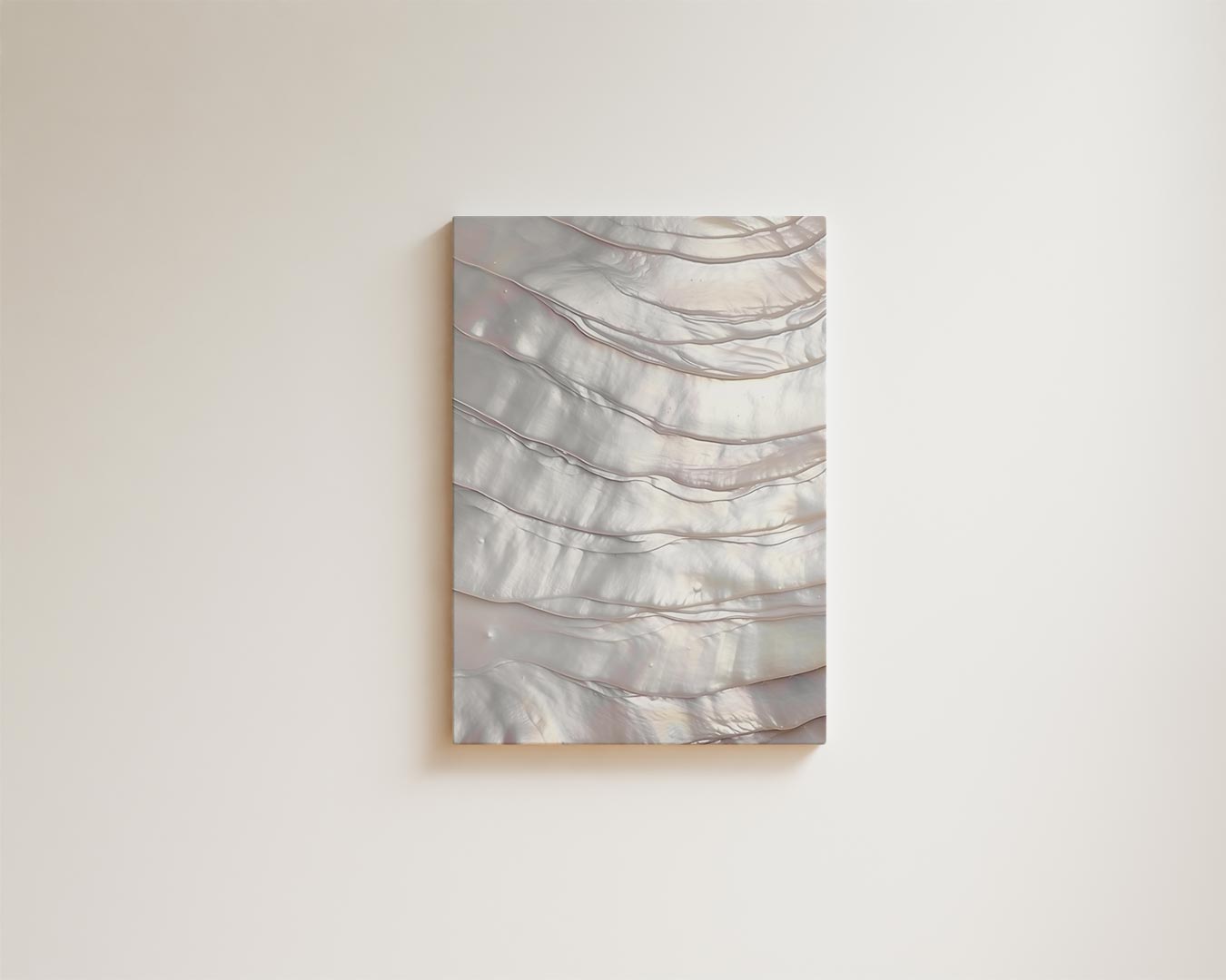 Perlmuttschichten in Licht