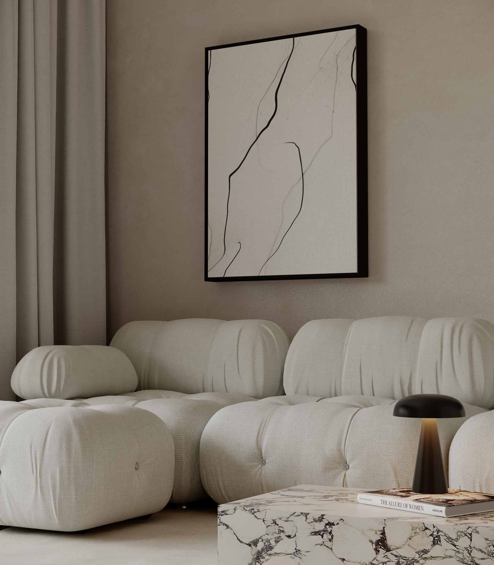 Light background with black lines