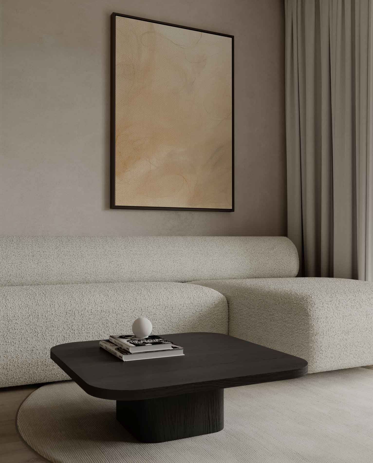 Warme abstracte fluistering