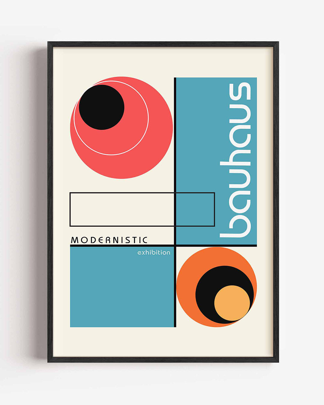 Vormen en vlakkenspel Poster