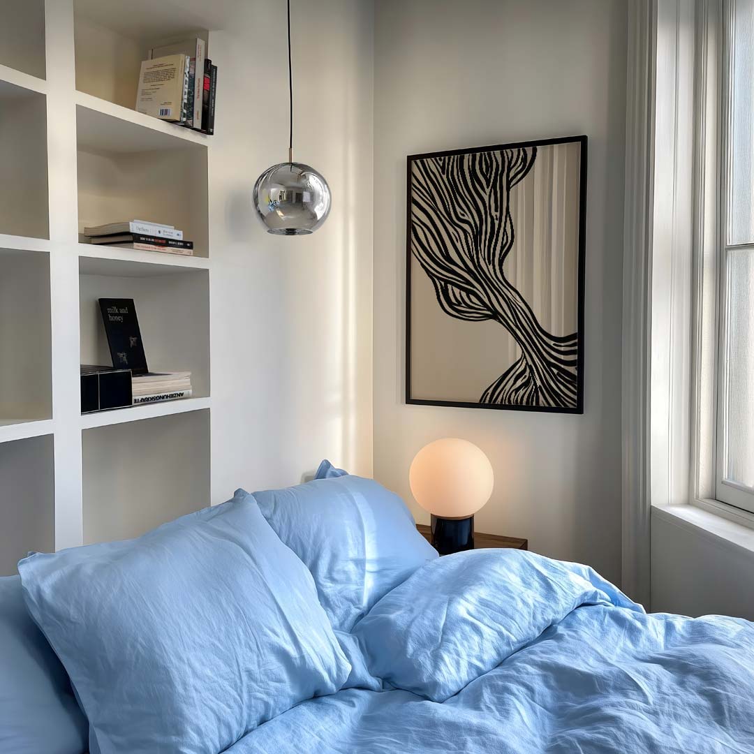 Abstracte Zebra Kunst Poster-WallArtistic