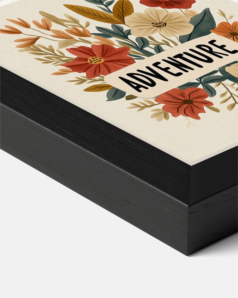 Bloemen en Avontuur Poster