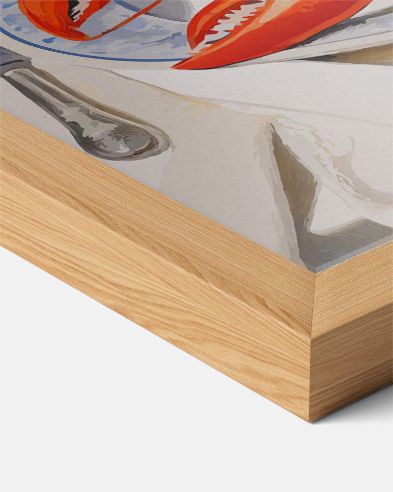 Luxe Diner Belevenis Poster-WallArtistic