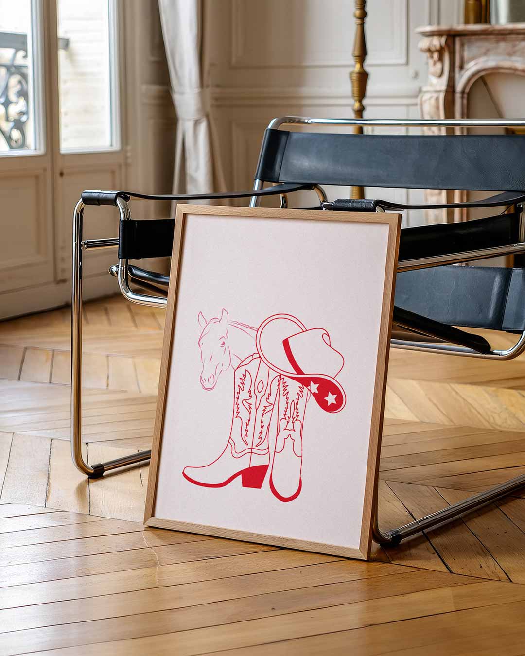 Cowboy Chic Poster